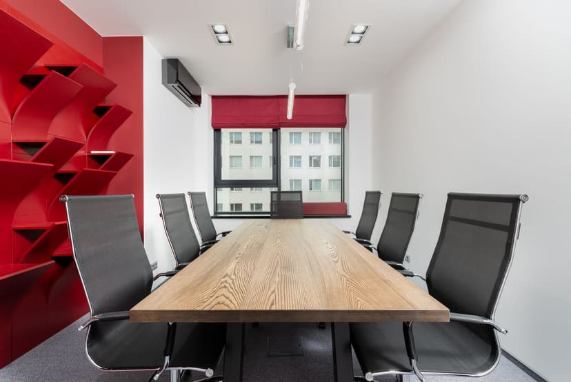 Sala de reuniões do escritório